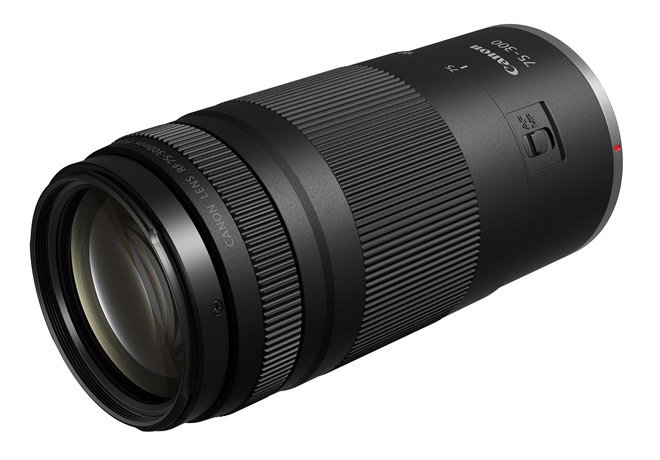 キヤノン、35,200円の望遠ズームレンズ「RF75-300mm F4-5.6」を5