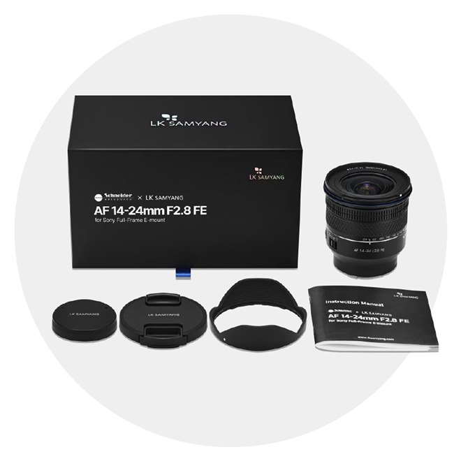 サムヤン、前面フィルター対応の超広角ズームレンズ「AF 14-24mm