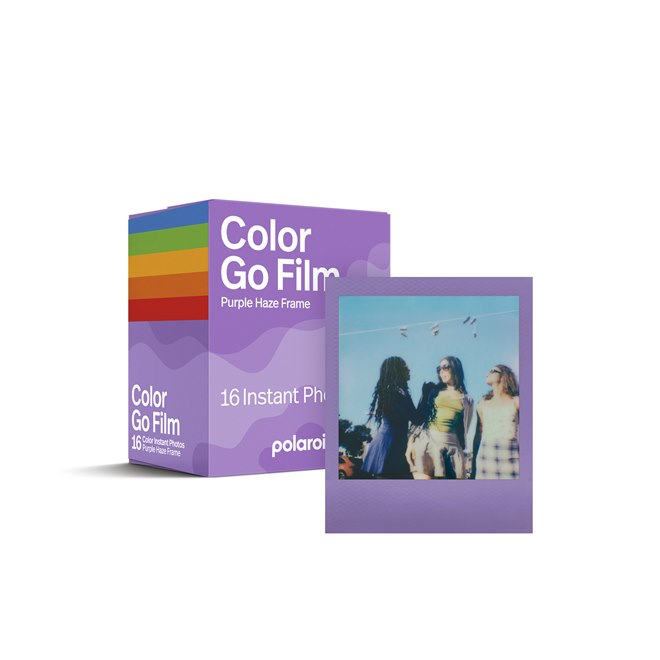 ポラロイド、「Polaroid Go」シリーズに新色「パープル」と限定