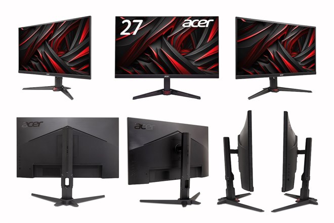 エイサー、4K/160HzとフルHD/320Hzを切り替えられる27型