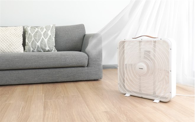 サンコー、大風量とスリムデザインを両立した扇風機「Crazy Fan 3