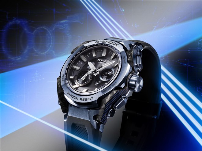 カシオ「G-SHOCK」、人とAIが作り出した独創的フレーム採用の「MTG