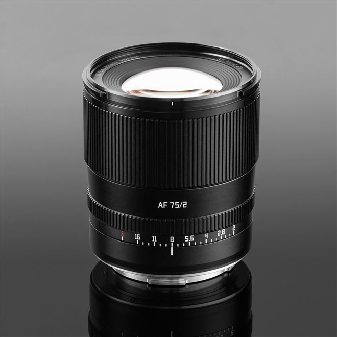 TTArtisan、Lマウントに対応した単焦点レンズ「AF 75mm f/2