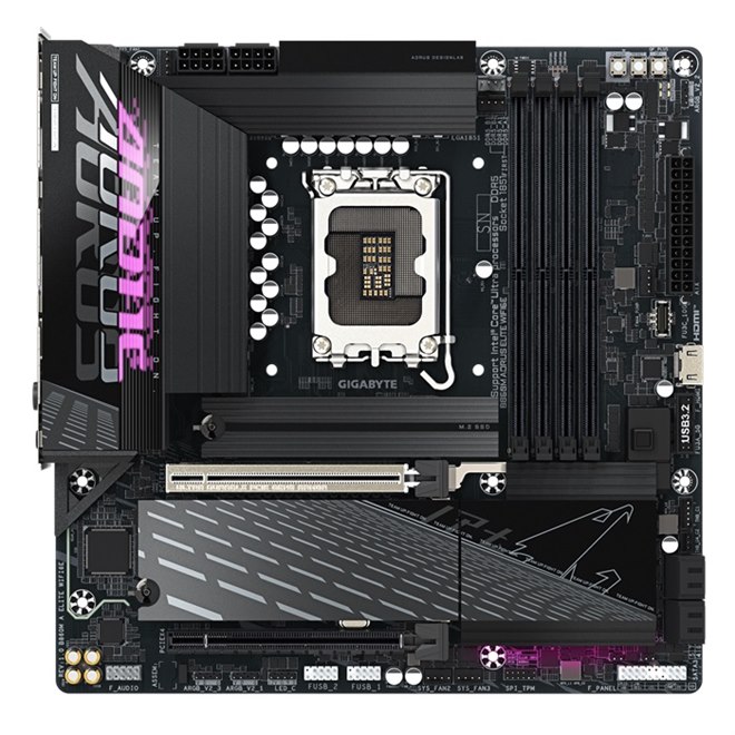 GIGABYTE、Intel B860搭載のゲーミング向けMicro ATXマザー「B860M