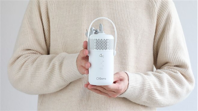 スリーアール、旅行や出張に適した小型衣類乾燥機「ぽけどらい