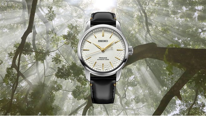 SEIKO 希少ブレジャーズ有田焼 セイコー、伝統工芸と革新技術が融合した有田焼「無釉」ダイヤル限定