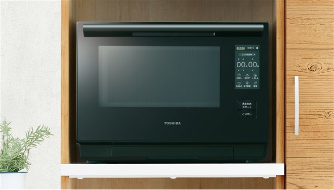 東芝、コンパクトで高機能な過熱水蒸気オーブンレンジ「ER-D4000B
