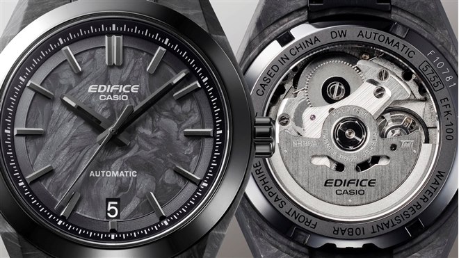 カシオ、機械式を初めて採用した腕時計「EDIFICE」5モデル - 価格.com