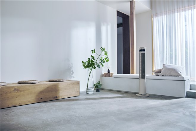 duux、スリム＆大風量でどこにでも置けるタワーファン「Elevate