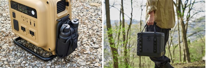 エレコム、キャンプ向けポータブル電源「NESTOUT POWER STATION 700N