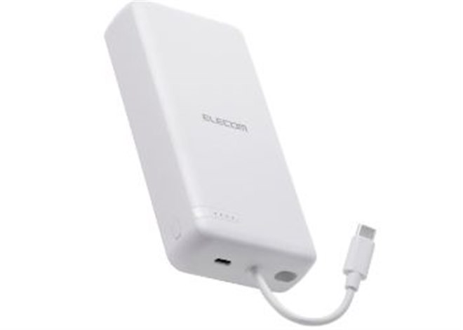 エレコム、スマホを充電しながらバッテリー本体も充電できるモバイル