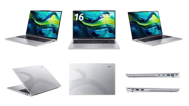 エイサー、Aspireシリーズ25周年記念「Aspire Lite」ノートPC5機種