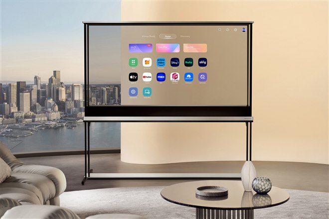 LG 有機ELテレビ LG、1100万円の透過型ワイヤレス4K有機ELテレビ「LG SIGNATURE