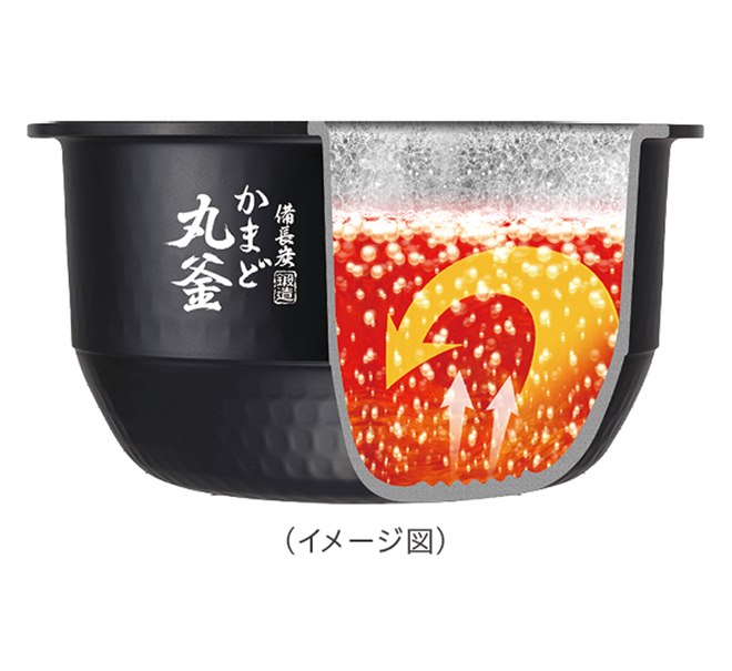 東芝、「丸底と厚み」で米一粒一粒をふっくら炊ける真空圧力IH