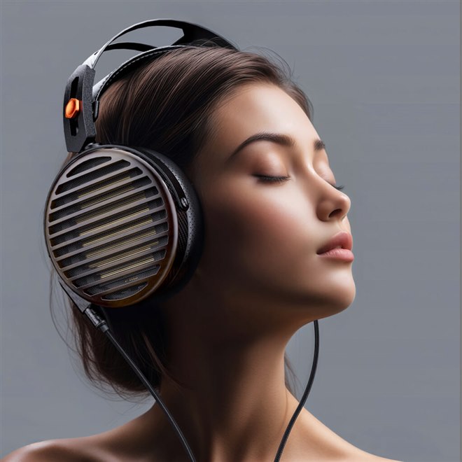 FiioFT7大型106mm平面磁界ドライバー搭載の開放型ハイエンドヘッドホン FT7