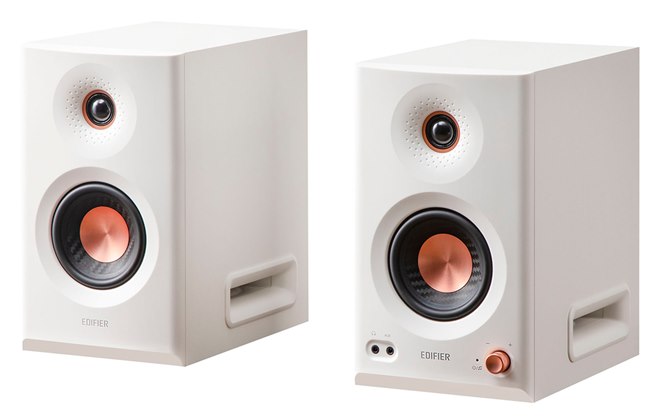Edifier MR5 モニタースピーカー 最大110W出力 EDIFIER、ハイレゾ再生に対応した定格出力110Wのモニター