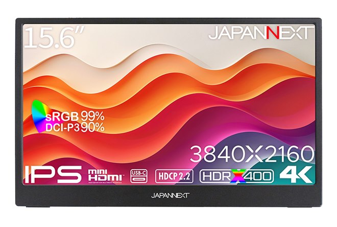 JAPANNEXT 15.6 モバイルモニター IPS 4K 3840x2160 Amazon.co.jp: JAPANNEXT 15.6インチ モバイルモニター IPS