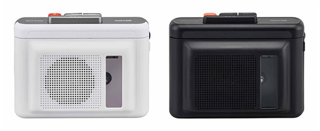 マクセル、スピーカー付き充電式ポータブルカセットプレーヤー
