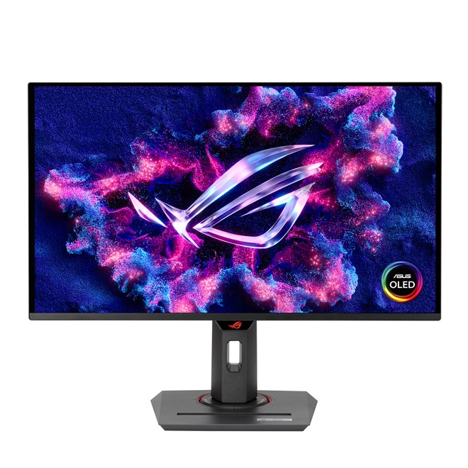 ASUS、26.5型4K有機ELゲーミングモニター「ROG Strix OLED