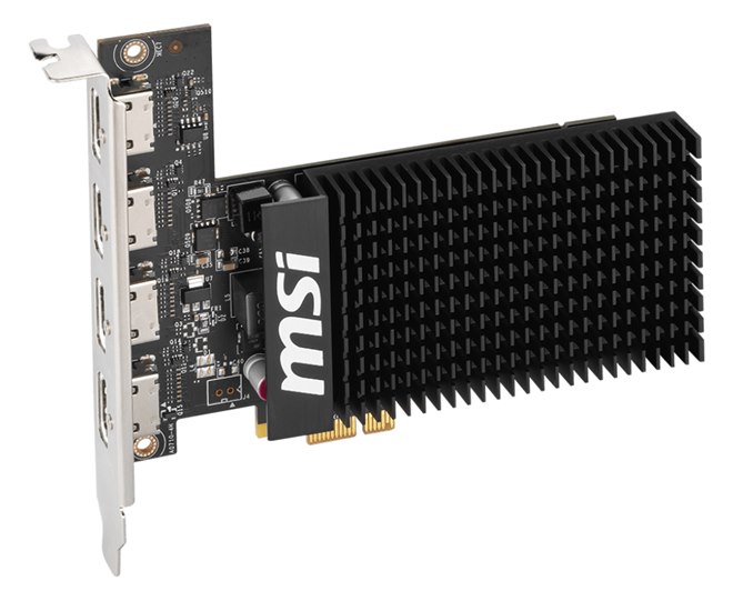 5,980円、4画面のHDMI出力に対応した「GeForce GT 710」搭載