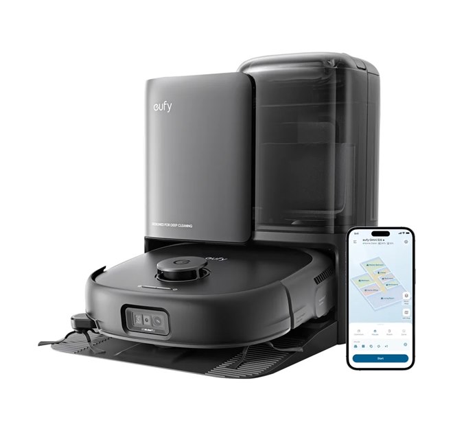 @EźEZt򂪐iuhō̃{bg|@uEufy Robot Vacuum Omni E25v