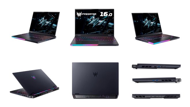 エイサー、GPUとAIを強化した2025年モデルのゲーミングノートPC