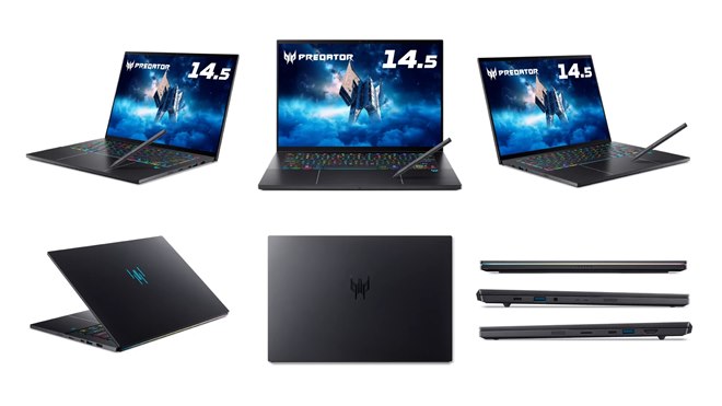エイサー、GPUとAIを強化した2025年モデルのゲーミングノートPC