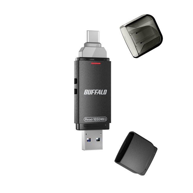【新品】 バッファロー　スティック型SSD 1TB 楽天市場】【ふるさと納税】BUFFALO スティック型 SSD 1.0TB 抗