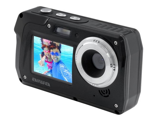 aiwa、17,800円の防水・防塵＆自撮り用フロントディスプレイ搭載