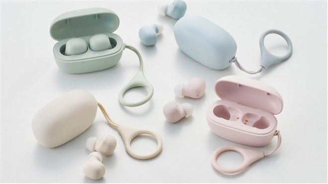 エレコム、“かわいい・愛らしい”アースカラー4色を含む完全ワイヤレス