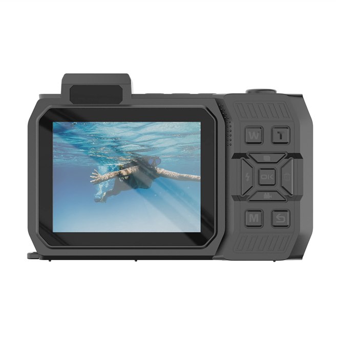 AGFA、IP68対応＆両面液晶で水中撮影も自撮りも簡単操作のコンデジ