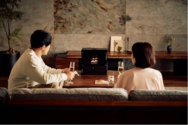 iwatani mydanro マイ暖炉 【専用収納背面ガラスお香フルセット】 iwatani mydanro マイ暖炉 【専用収納背面ガラスお香フルセット】 新