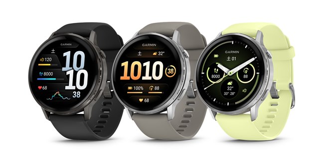 ガーミン、GNSSマルチバンドに対応したフィットネスGPSウォッチの