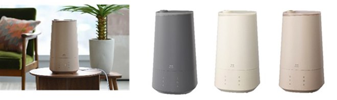 BRUNO 4L おまかせミスト 加湿器 チャコールグレー BRUNO ハイブリッドUV加湿器 CALM MIST チャコールグレー ミスト 大