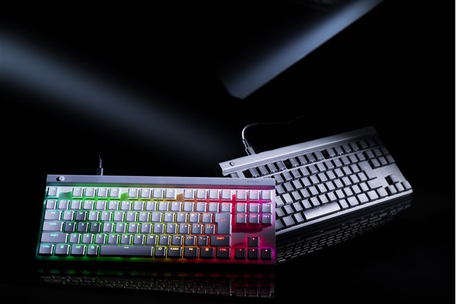 �������͂ɑΉ���������22mm���[�v���t�@�C���Q�[�~���O�L�[�{�[�h�uG515 RAPID TKL�v