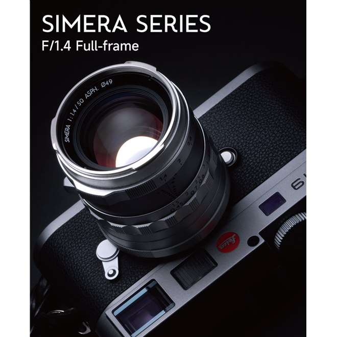 Thypoch、プロ向けのMマウント対応の単焦点MFレンズ「Simera