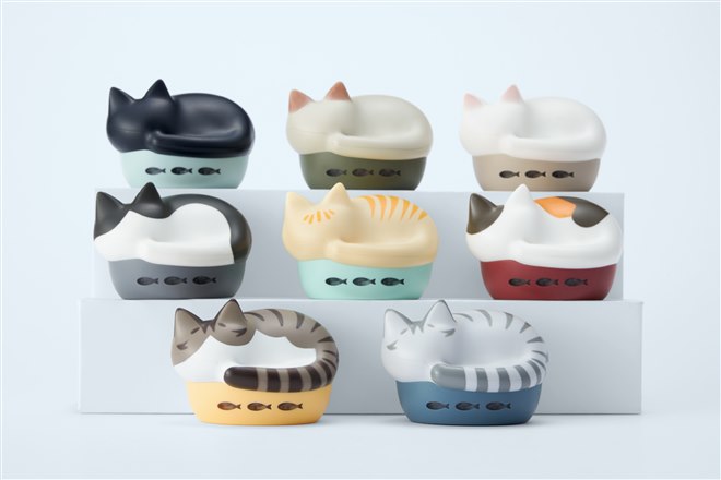 ラディウス、猫がモチーフの完全ワイヤレスイヤホンに「サバトラ」と