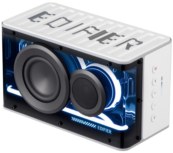 EDIFIER、ハイレゾ対応の光るポータブルBluetoothスピーカー「ED-QD25