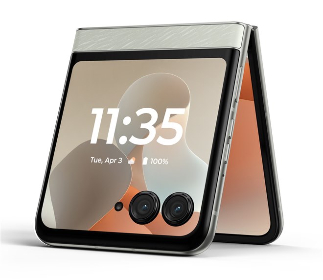 Motorola razr ブラック折りたたみスマホ本体 モトローラ、折りたたみスマホ「motorola razr 60」シリーズを10