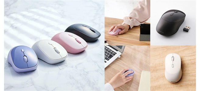 2.4GHz/Bluetooth�ڑ���؂�ւ����郏�C�����X�}�E�X�uOSMOD�v