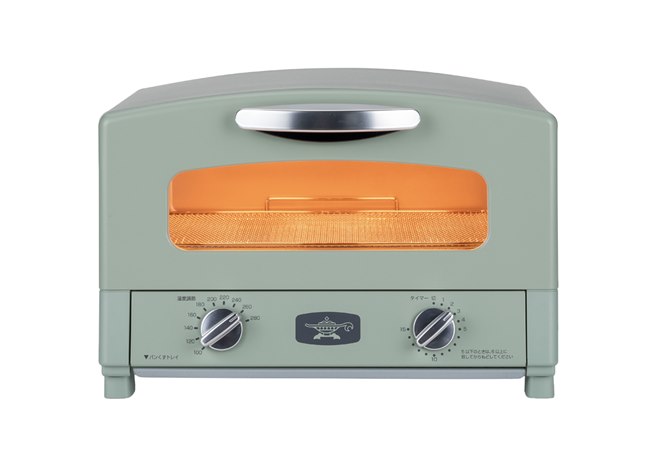 グラファイトグリル&トースター　AET-G138(G) 2024年製　2 グラファイトトースター（2枚焼き） | Aladdin（アラジン）公式