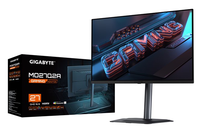 GIGABITE、280Hz/0.03msの27型有機ELゲーミングモニター