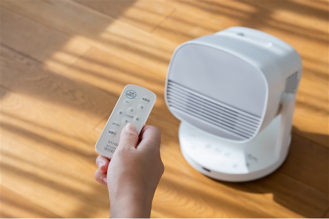 シロカ HOT&COOL サーキュレーター 自然乾燥より約82%速乾！】シロカ、室内干しを強力にサポートし