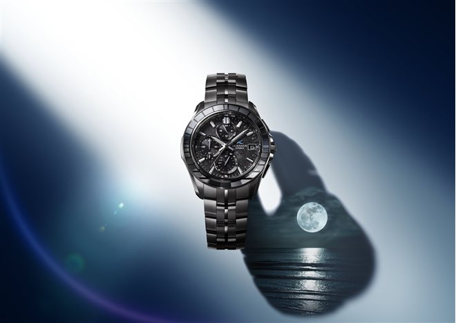 カシオ、ベゼルに江戸切子を施した「OCEANUS Manta」 - 価格.com