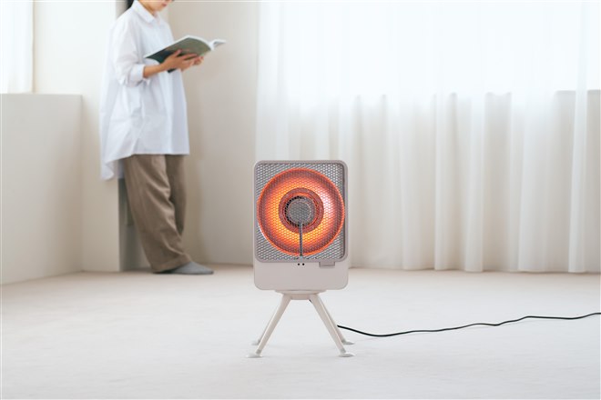 シロカ、1200W相当の暖かさが得られる「リフレクトヒーター ぽかエコー シロカ、1200W相当の暖かさが得られる「リフレクトヒーター ぽかエコー