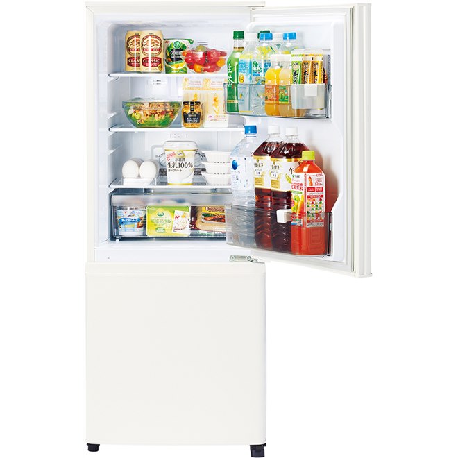 三菱電機、幅約48cmながら大容量収納の単身世帯向け2ドア冷蔵庫