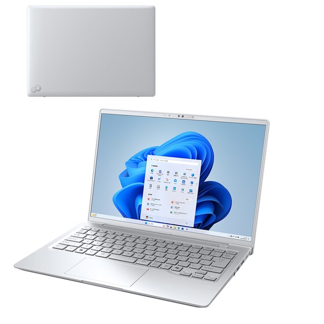 富士通、「Ryzen 5 7535U」を搭載した約1.3kgの14型ノートPC「FMV Note