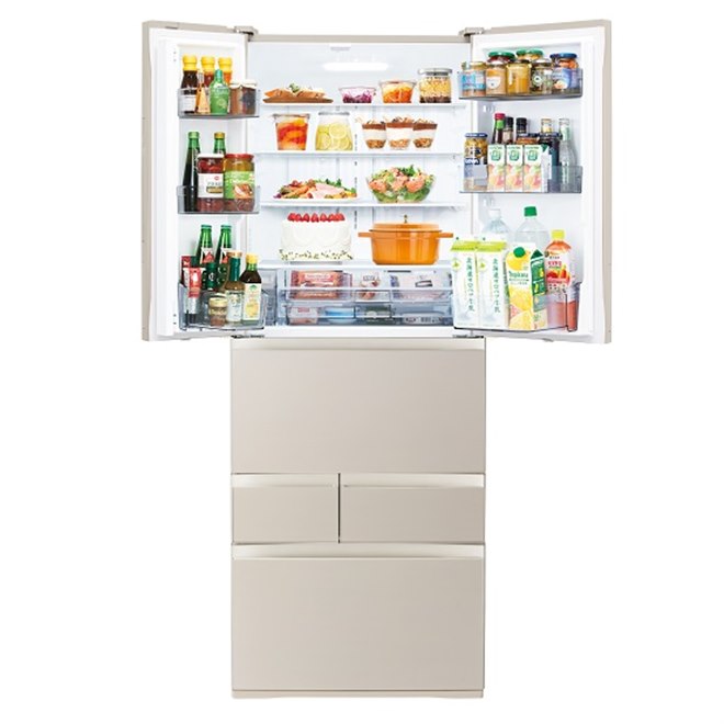 東芝、6ドア冷蔵庫の大容量スタンダードモデル「VEGETA GR-Y600FK