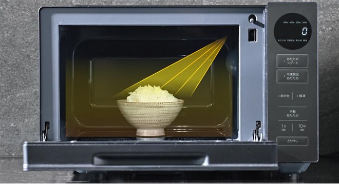 AQUA、新機能「薄切り肉モード」を搭載した単機能レンジ「四ツ星