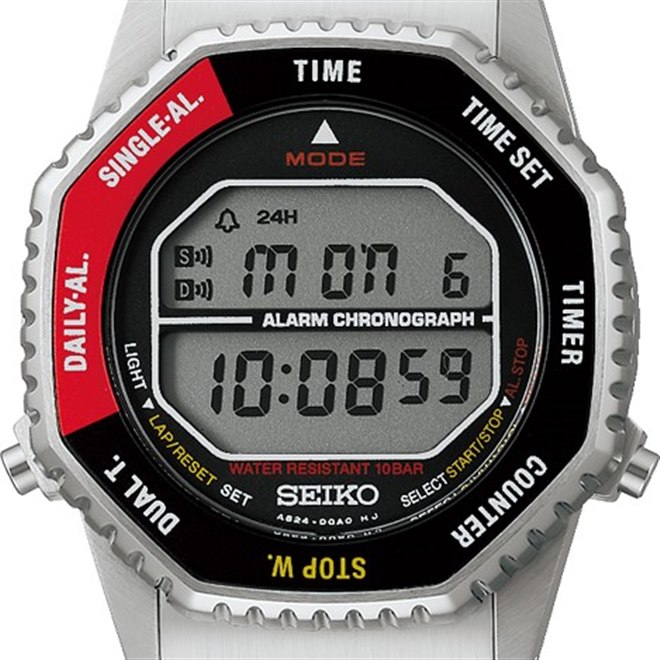 レア！超美品セイコーUC-2000デジタル80'S希少 腕コンスペースエイジ